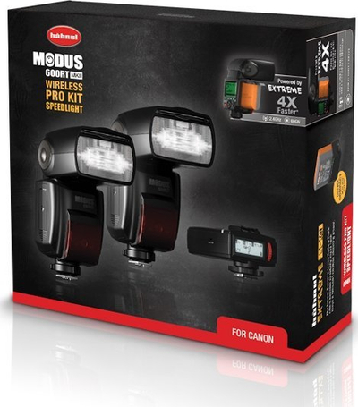 Blic aparati Hahnel Modus 600RT MKII Pro Kit, wireless, për Canon, i zi