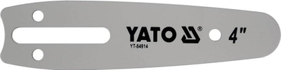 Shinë sharrë me zinxhir Yato YT-84914, 4\" 10 cm, 0.3\", gri