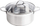 Set tenxherësh inoksi Berretti Breva BR 6385, 4 copa, i përshtatshëm për induksion
