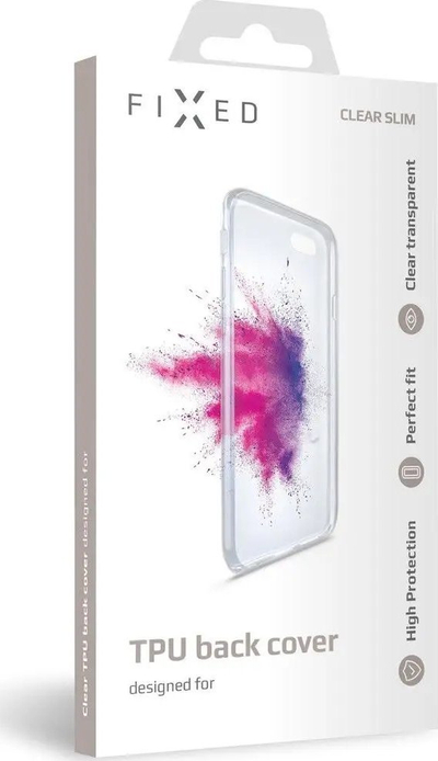 Këllëf telefoni FIXED Skin Pro për Samsung Galaxy S21 FE, TPU, 0.6 mm, transparent
