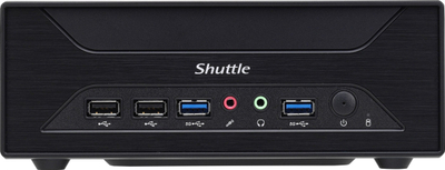 Kompjuter barebone Shuttle XPC Slim XH510G S1200, Intel H510, HDMI DP, i zi