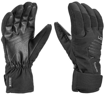 Dorëza skijimi Leki Vision GORE-TEX, G Grip, madhësia 10.5, të zeza