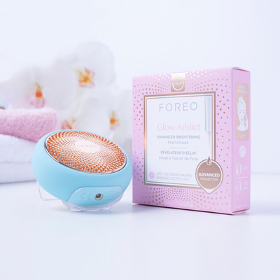 Maskë ndriçuese për fytyrë Foreo UFO Glow Addict (Activated Mask), 6 x 6 g
