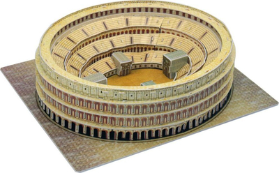 Puzzle 3D Roman Colosseum, 84 pjesë, model hapësinor, shumëngjyrësh