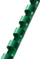 Krehër plastik për dokumente Argo 405195, 19mm, 100 copë, jeshile