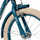 Biçikletë fëmijësh Royalbaby Huffy Vintage 16", me shportë, me rrota ndihmëse, blu