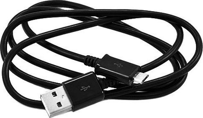 Kabllo USB në Micro USB Vega Economy, 2A, 80cm, e zezë