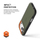 Mbrojtëse telefoni Urban Armor Gear Civilian, 6.9", MagSafe, e zezë