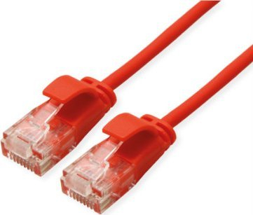 Kabllo rrjeti Roline Patch Cable UTP Cat6a, 0.30m, LSOH, e kuqe