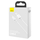 Kabllo USB Lightning Baseus Superior CALYS-A02, 1m, 2.4A, e bardhë