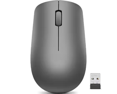 Maus wireless Lenovo 530, 2.4GHz, 1200DPI, i hirtë