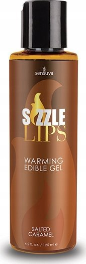 Xhel ngrohës i ngrënshëm Sensuva Sizzle Lips, 60ml, efekt ngrohës, për çift
