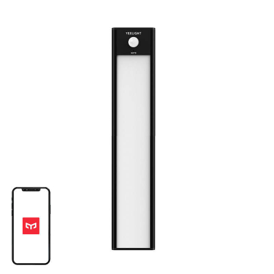 Dritë dollapi Yeelight Closet Light 20cm, sensor lëvizjeje, 4000K, e zezë