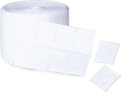 Lecka pa push Elisium Lint-Free Wipes, 12 shtresa, 100 copë, të bardha