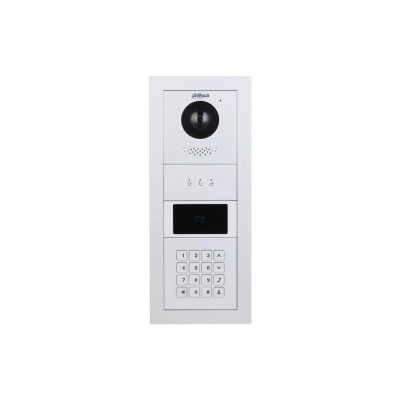 Video interfon Dahua VTO4201F-P, kamer 2 Mpx, IP65, argjendtë