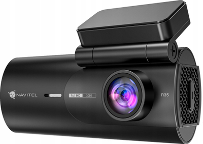 Kamerë për makinë Navitel R35, Full HD, e vogël, e zezë