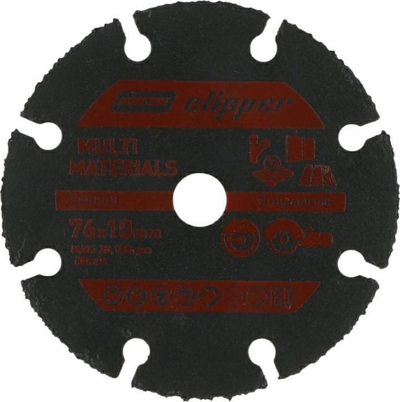 Teh diamanti Norton Clipper Blade, 76mm, shumëfunksional për qilima