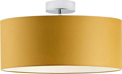 Lampë varëse Orno ROLLO, 1x60W, ngjyrë mustard e verdhë, e shkurtër