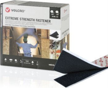 Shirit ngjitës VELCRO Professional Series, grep me lak, 50mm x 5m, i zi