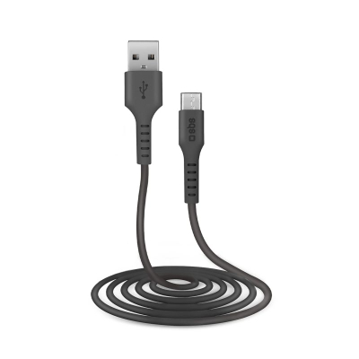 Kabllo USB SBS Mobile, USB A në Micro USB, 2m, e zezë
