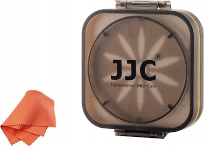 Kuti filtra fotografikë JJC Moisture Proof Small, 37mm 55mm, kundër lagështisë, gri
