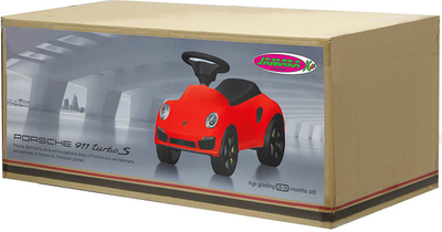 Makinë lodër me shtytje Jamara Porsche 911, për kalamaj, e kuqe