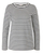 Bluzë S.Oliver Regular Fit, bardhë/zi, nr. 34