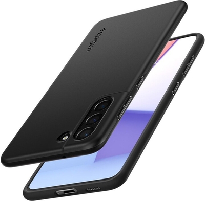 Mbrojtëse Spigen Thin Fit për Samsung Galaxy S21 FE 5G, e zezë