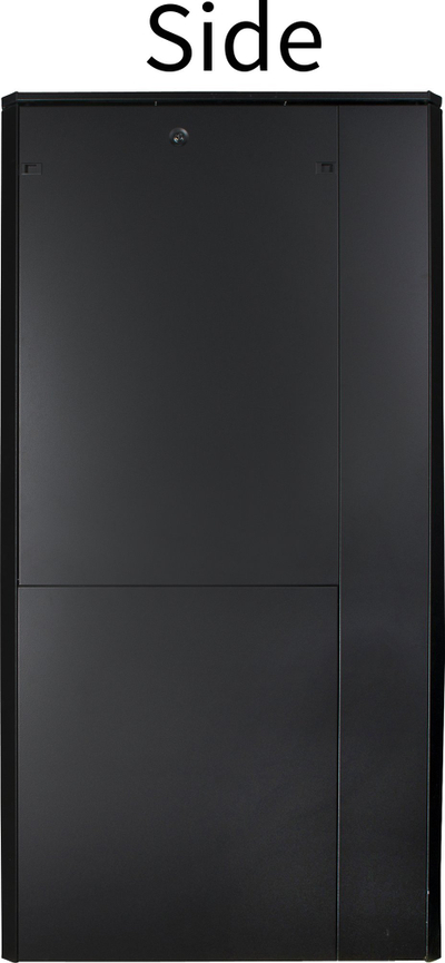 Kabinet rack Lanview RDL46U61BL, 46U, në këmbë, ngjyrë e zezë
