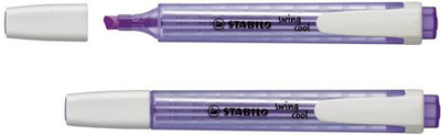 Marker Stabilo Swing Cool 275 55, highlighter fluoreshent, i verdhë