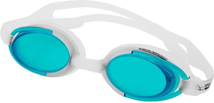 Syze noti Aqua-Speed Malibu, Anti-Fog, filtër UV, të bardha jeshile