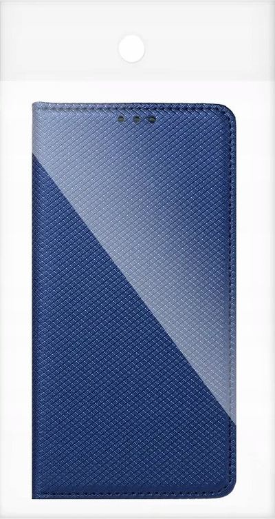 Kabull telefoni Smart Case Book për Infinix Hot 30i, me mbajtëse, me mbyllje me magnet, blu navy