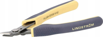 Prerëse anësore Lindström 6152 ESD, 134mm, antistatike, gri me të verdhë