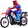 Lodër motor Jokomisiada Cross Rc0564, me telekomandë, me tym edhe zë, shumëngjyrësh