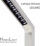 Llambë dyshemeje HanksLight Floor Lamp LED, 1200x2146mm, 21W sipër 36W poshtë, 4000K, argjendi