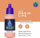 Bojë akrilike Instant Colors Drain Life, 17ml, mat, portokalli e hapur