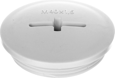 Kapak mbyllës Lapp Skindicht BLK M40x1,5, plastik, gri