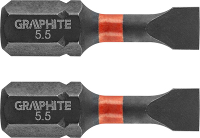 Vidë Graphite, SL5.5x25mm, 2 copë