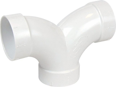 Aksesor për tubthithëse Santech Aero T90 PF219, degëzim 90°, për tub 50 mm, i bardhë
