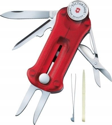 Mjet golfi Victorinox Golf Tool Canada, multifunksional, i kuq