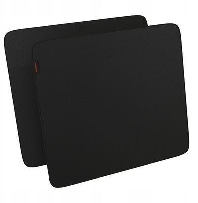 Mousepad gaming Rampage Pulsar Pro M, 350x290x4mm, skaje të qepura, i zi