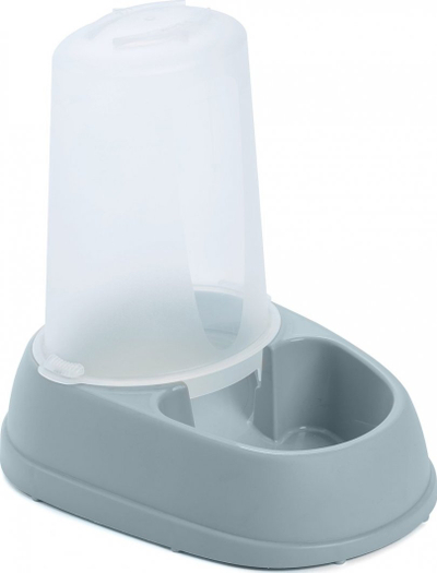 Ushqyes automatik për kafshë Barry King 2.5L, dozues uji, gri