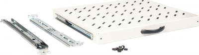Rafte rrëshqitëse për kabinet 19" LevelOne Equip 280602 EZVS-19-1-60-G, 1U, 60 cm, gri