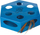 Lodër interaktive për mace Trixie Turning Feather, plastike, Ø22 cm, blu