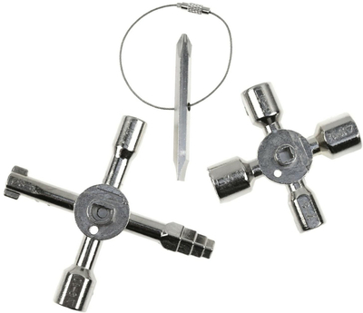 Çelës universal për kaseta teknike Geko G10048, 10 në 1, metal