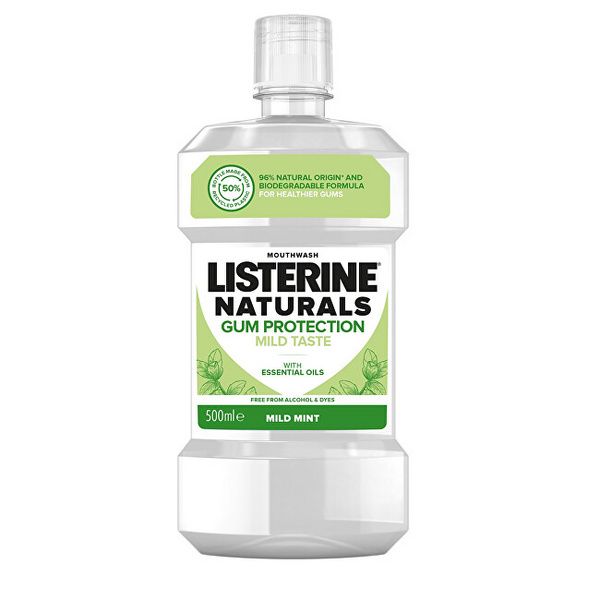 Ujë pastrues për gojë Listerine Naturals Gum Protection