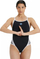 Едноделен костим за капење Arena Icons Super Fly Solid, MaxLife Eco, за жени, црн
