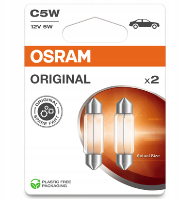 Llambë makine OSRAM ORIGINAL C5W 6418, 12V, 5W, e bardhë