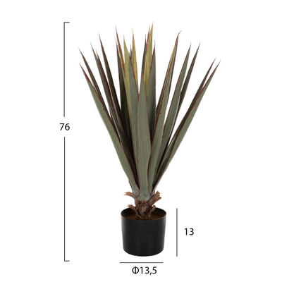 Bimë dekorative sintetike sisal agave Φ13.5×13–76 cm (HM7985)