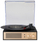 Crosley Gramofon+Bluetooth Record Player Miles Black Cr6045A-Bk4